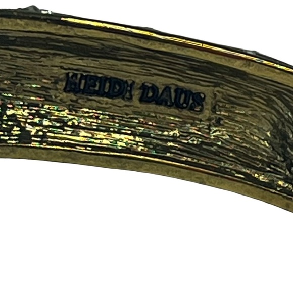 Heidi Daus Coral and Turquoise Hinge Bracelet - Picture 2 of 6